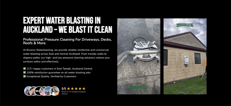 Browns Waterblasting and Soft Washing